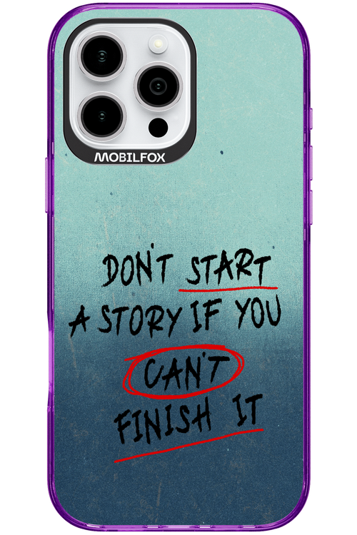 Don't Start 2.0 - Apple iPhone 16 Pro Max