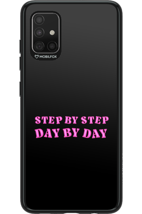 Step by Step Black - Samsung Galaxy A51