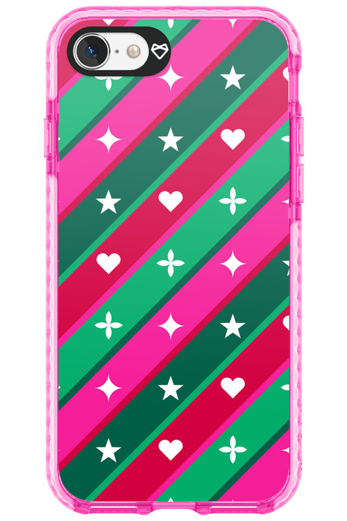 Christmas Stripes - Apple iPhone 7