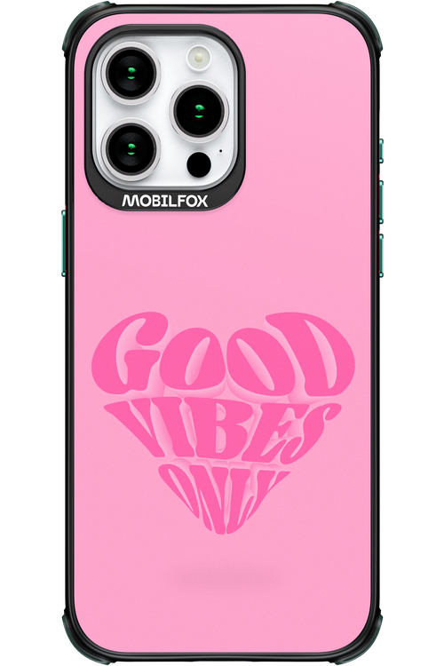 Good Vibes Heart - Apple iPhone 15 Pro Max