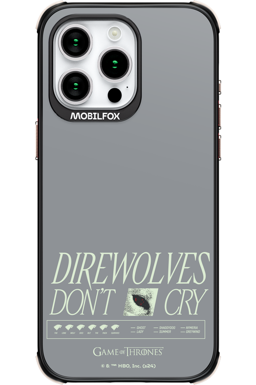 Direwolves Don’t Cry - Apple iPhone 15 Pro Max