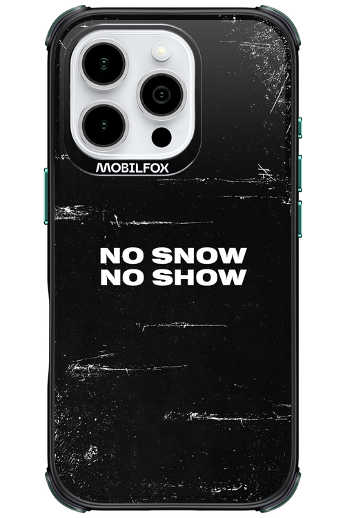 No snow, no show - Apple iPhone 16 Pro