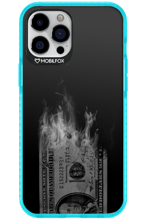 Money Burn B&W - Apple iPhone 12 Pro Max