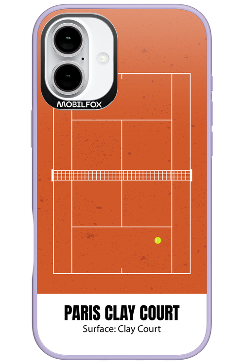 PARIS CLAY COURT 2.0 - Apple iPhone 16 Plus