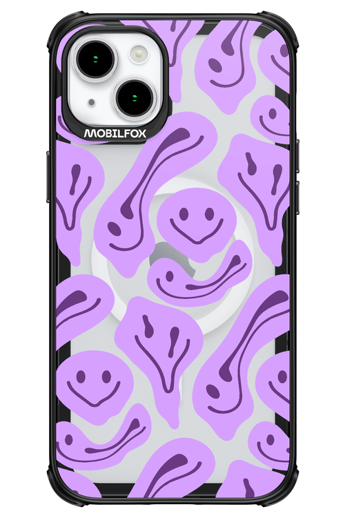 Fluid Smiley Purple - Apple iPhone 15 Plus