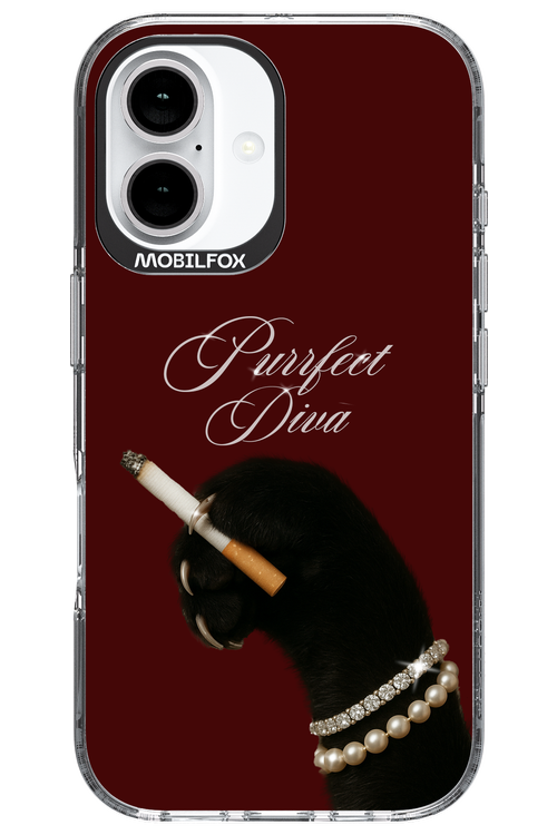 Purrfect Diva - Apple iPhone 16