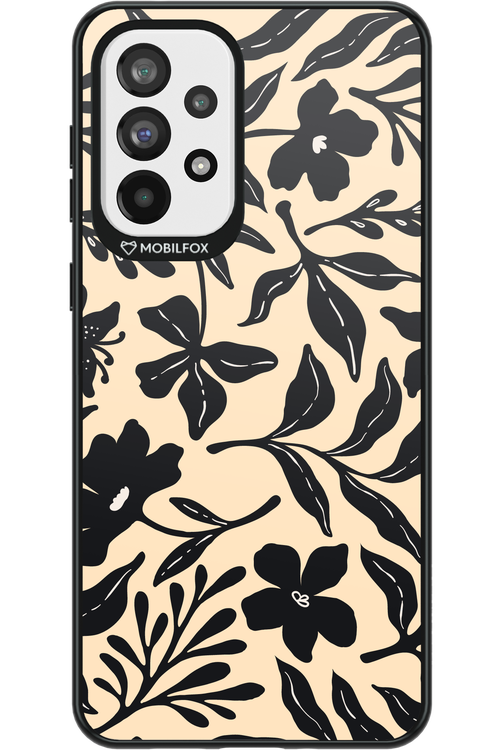 Black Flowers 2.0 - Samsung Galaxy A73