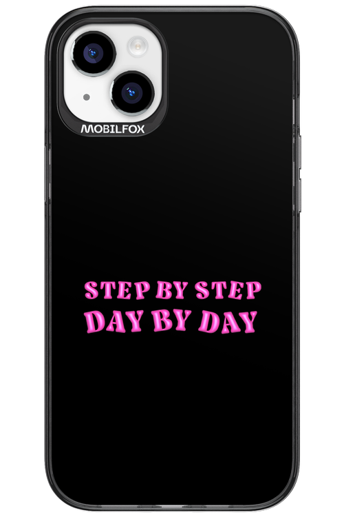 Step by Step Black - Apple iPhone 15 Plus