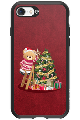 Christmas Bear (Burgundy) - Apple iPhone 8