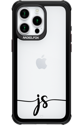 JS Monogram - Apple iPhone 15 Pro Max