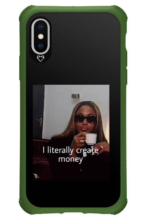 I literally create money - Apple iPhone X