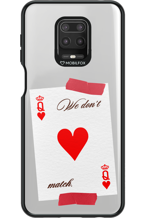 Match Transparent 2.0 - Xiaomi Redmi Note 9 Pro