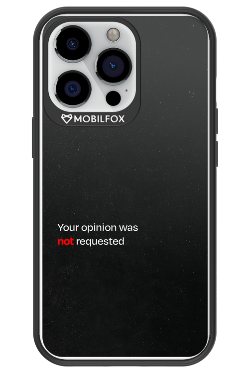 Not Requested 2.0 - Apple iPhone 13 Pro