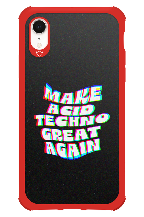 Acid Techno - Apple iPhone XR