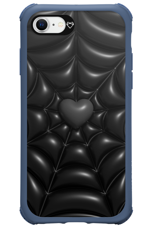 Black Spider Heart - Apple iPhone SE 2020