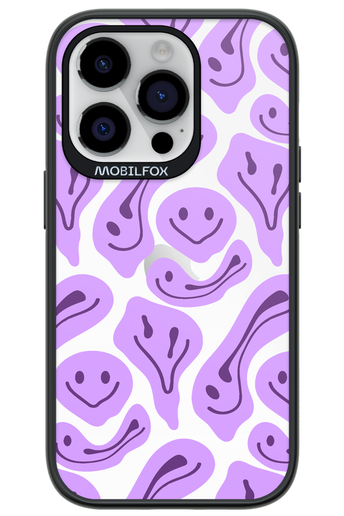 Fluid Smiley Purple - Apple iPhone 14 Pro