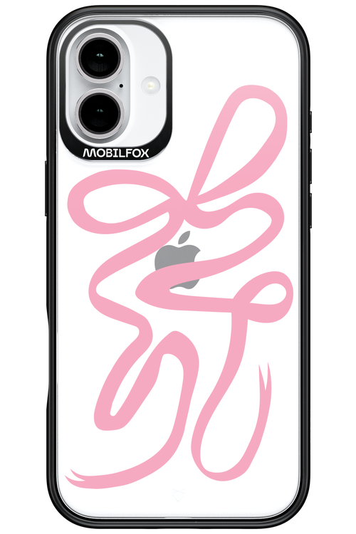Pink Bow - Apple iPhone 16 Plus
