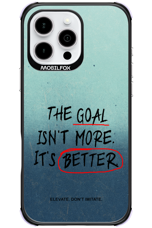 The Goal 2.0 - Apple iPhone 16 Pro Max