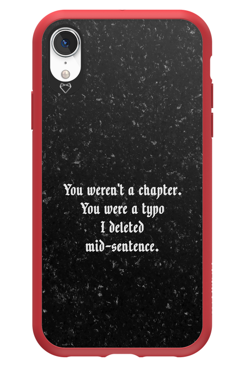 A Typo 2.0 - Apple iPhone XR