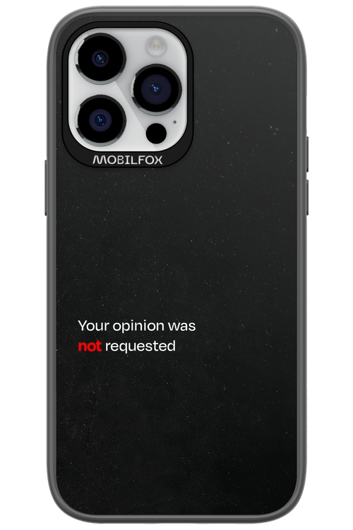 Not Requested 2.0 - Apple iPhone 14 Pro Max