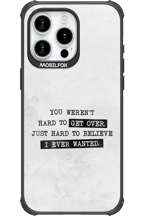 Hard to Believe - Apple iPhone 15 Pro Max