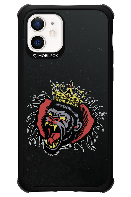 Monkey Rage Black - Apple iPhone 12