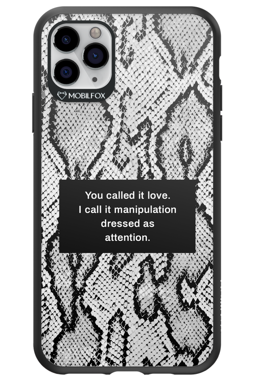 Manipulation 2.0 - Apple iPhone 11 Pro Max