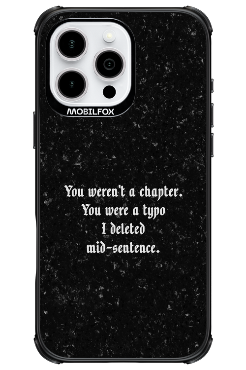 A Typo - Apple iPhone 16 Pro Max