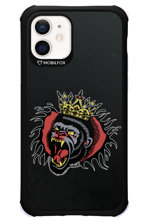 Monkey Rage Black - Apple iPhone 12