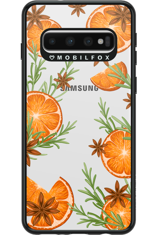 Orange With Star Anise - Samsung Galaxy S10