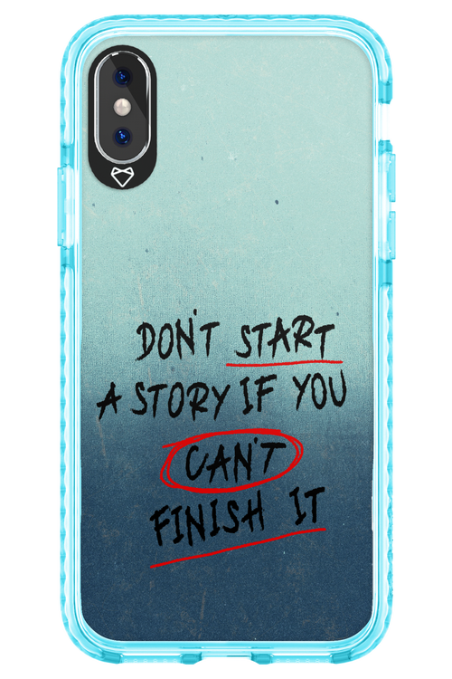 Don't Start - Apple iPhone X