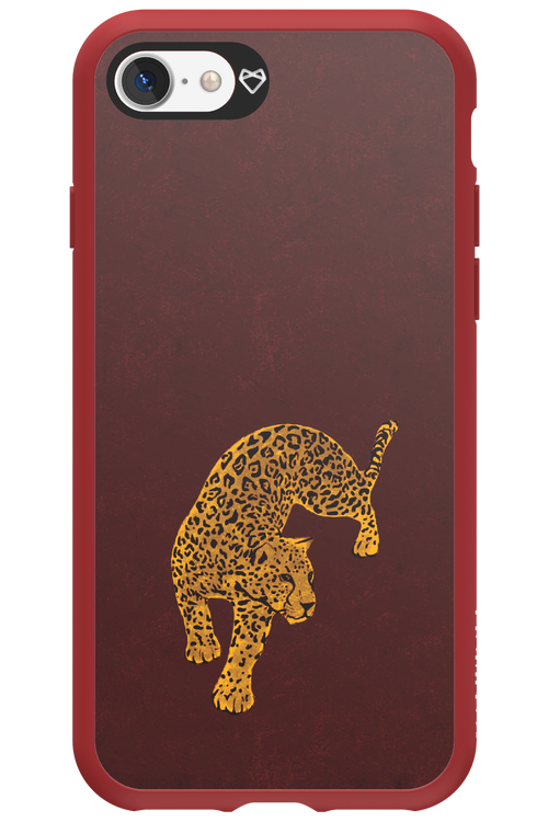 Burgundy Leopard - Apple iPhone 7