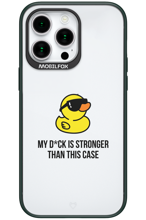 My D_ck (Transparent) 2.0 - Apple iPhone 15 Pro Max