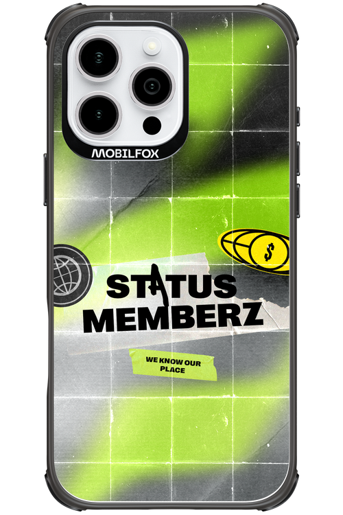 Status Memberz - Apple iPhone 16 Pro Max