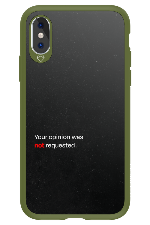 Not Requested - Apple iPhone X