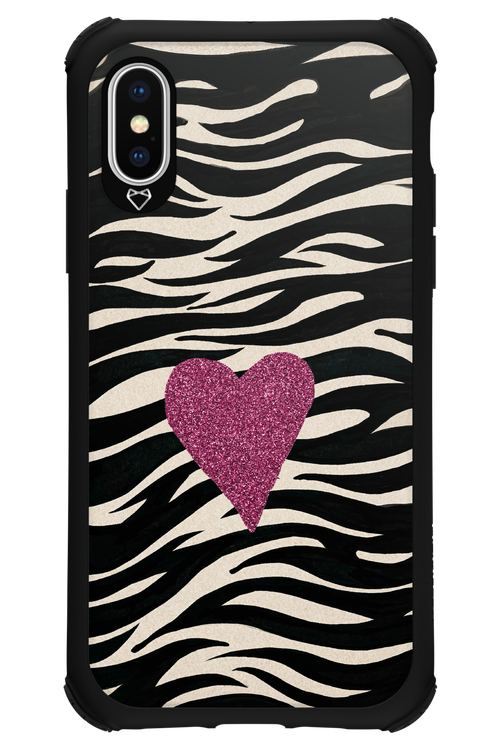 Zebra Heart 2.0 - Apple iPhone XS