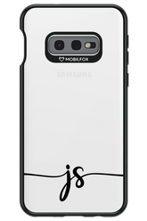 JS Monogram - Samsung Galaxy S10e