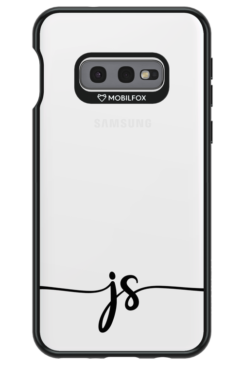 JS Monogram - Samsung Galaxy S10e