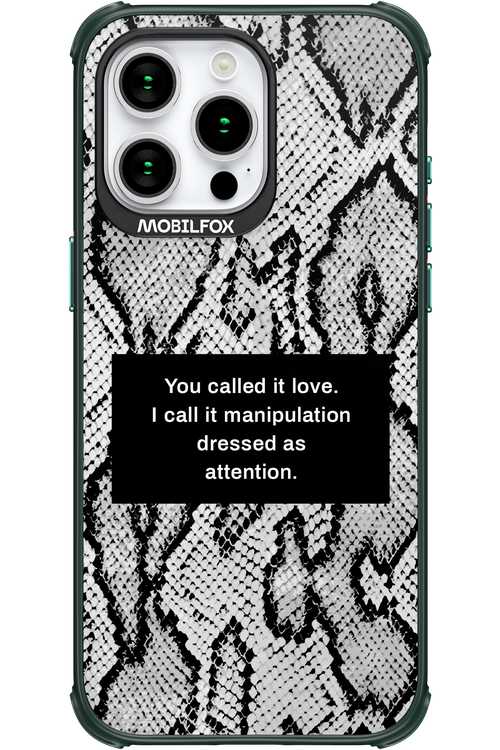 Manipulation 2.0 - Apple iPhone 15 Pro Max