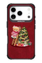 Christmas Bear (Burgundy) - Apple iPhone 17 Pro