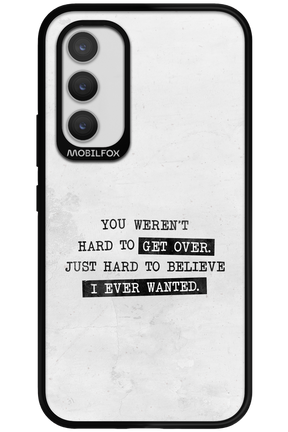 Hard to Believe - Samsung Galaxy A34