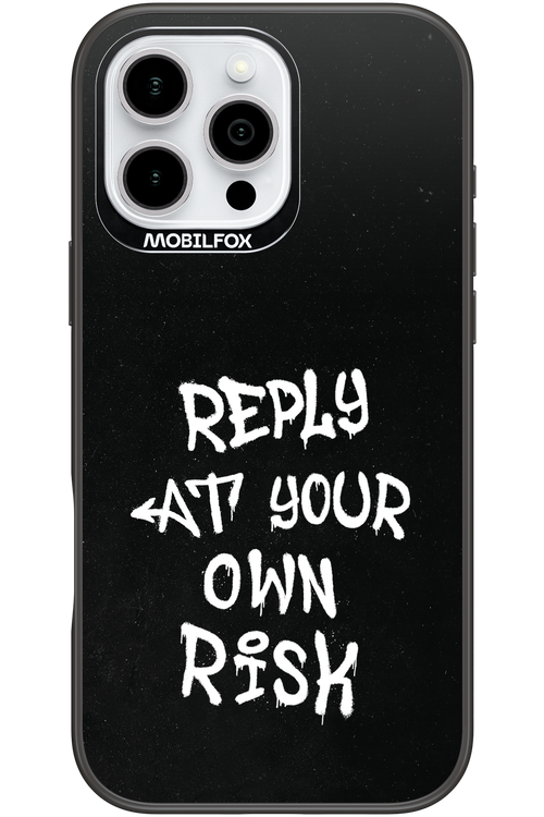 Risk Black 2.0 - Apple iPhone 16 Pro Max