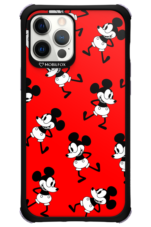Iconic Mouse (red pattern) - Apple iPhone 12 Pro Max
