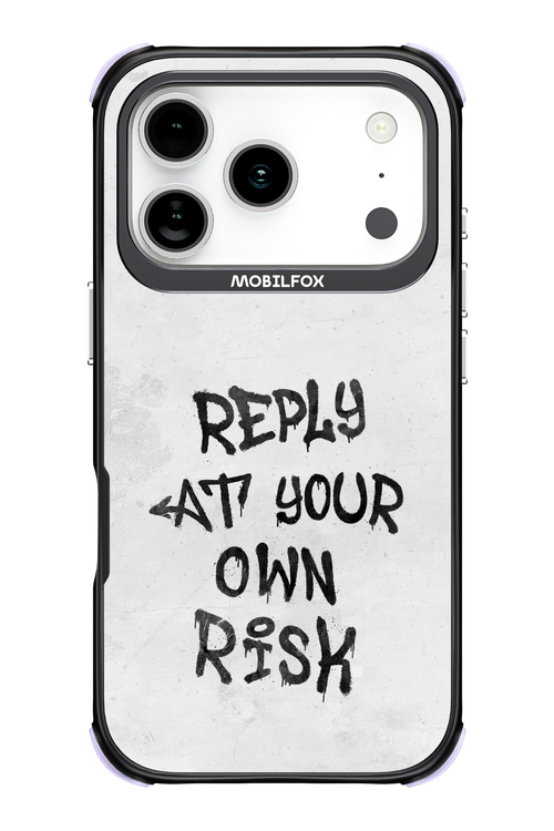 At Your Own Risk 2.0 - Apple iPhone 17 Pro