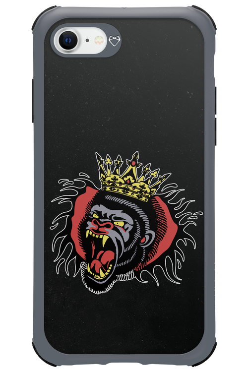 Monkey Rage Black - Apple iPhone 8