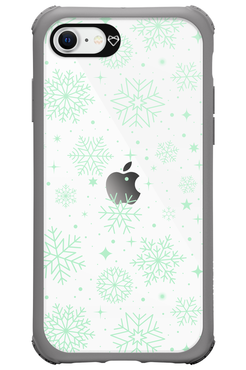 Tiffany's Snowflakes - Apple iPhone SE 2022