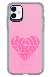 Good Vibes Heart - Apple iPhone 11