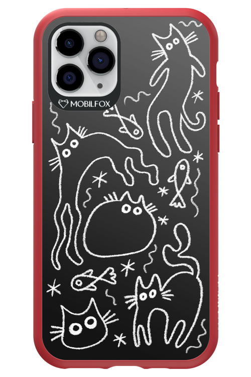 CHALK_CATS 2.0 - Apple iPhone 11 Pro