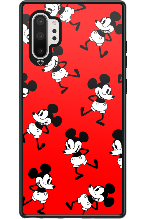 Iconic Mouse (red pattern) - Samsung Galaxy Note 10+