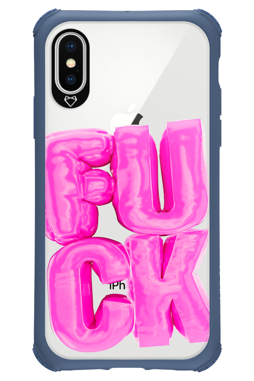 F*ck Transparent - Apple iPhone XS